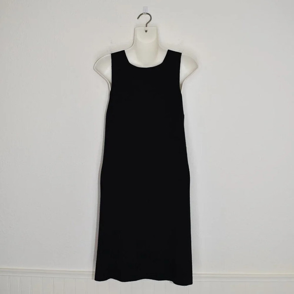 Preview Collection 100% Merino Dress Sz S Minimalist Neutral Classic Preppy VTG - Picture 7 of 14